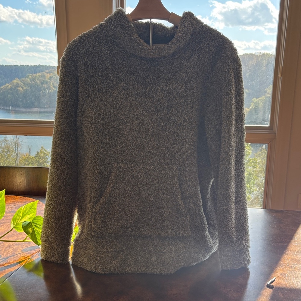 Koolaburra Charcoal Women's Cowl Neck Sweater